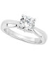ფოტო #1 პროდუქტის GIA Certified Diamond Solitaire Engagement Ring (1-1/2 ct. t.w.) in 14k White Gold