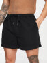 Фото #3 товара Reclaimed Vintage inspired chino short in black