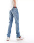 Tommy Jeans Ryan regular straight jeans in light wash Голубой, W30 L34 - фото #3