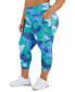 Plus Size Printed Cropped Compression Leggings, Created for Macy's