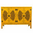 Sideboard Alexandra House Living Yellow Fir wood MDF Wood 40 x 86 x 120 cm