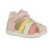 Сандалии Geox Macchia Baby Light Rose / Multicolor, 25 - фото #1