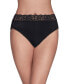 Women's Flattering Lace Hi-Cut Panty Underwear 13280, extended sizes available