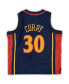 Фото #2 товара Infant Boys and Girls Stephen Curry Navy Golden State Warriors Historic Logo Jersey