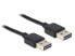 Delock 85556 - 2 m - USB 2.0 Type-A reversible - USB 2.0 Type-A reversible - USB 2.0 - Black