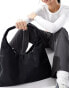 & Other Stories nylon grab bag in black