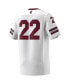 Фото #4 товара Men's #22 White Mississippi State Bulldogs Premier Strategy Jersey