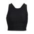 Майка спортивная Under Armour HG Armour Crop Tank Черный, XL - фото #1