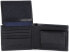 U.S. POLO ASSN. Horizontal Wallet with Coin and Flap Blue, blue