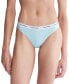 Фото #1 товара Women's Modern Logo Low-Rise Thong Underwear QD5043