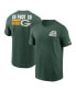 Фото #4 товара Men's Green Green Bay Packers Blitz Essential T-shirt