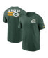 Men's Green Green Bay Packers Blitz Essential T-shirt