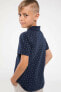 Lacivert Erkek Çocuk Polo T-shirt J0852A6.18AU.NV64