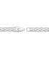 ფოტო #3 პროდუქტის Men's Polished Link Chain Bracelet in Sterling Silver-Plate