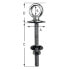 PLASTIMO Stainless Steel Eye Bolt Серый, 12 x 100 mm - фото #1