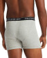 ფოტო #4 პროდუქტის Men's 3-Pack Big & Tall Cotton Boxer Briefs