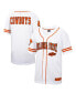 Фото #1 товара Men's White and Orange Oklahoma State Cowboys Free Spirited Baseball Jersey
