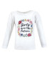 ფოტო #10 პროდუქტის Baby Girls Long Sleeve T-Shirts World