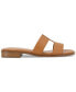 Фото #5 товара Women's Gabbyy Slip-On Slide Flat Sandals, Created for Macy's