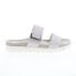 Gabor 83-740-39 Womens White Leather Strap Slides Sandals Shoes 42