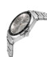 ფოტო #2 პროდუქტის Men's High Line Silver-Tone Stainless Steel Watch 43mm