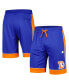 ფოტო #1 პროდუქტის Men's Royal, Orange Distressed Denver Broncos Vintage-Like Fan Favorite Shorts