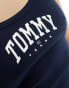 Tommy Jeans varsity logo tank top in navy Dunkles Nachtmarineblau, XS - EU 34 - фото #3