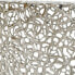 Фото #3 товара Вспомогательный стол DKD Home Decor Серебристый Алюминий Пластик 76 x 76 x 33 cm