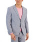 Фото #1 товара Men's Modern-Fit Houndstooth Suit Jacket