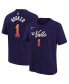 ფოტო #1 პროდუქტის Big Boys Devin Booker Purple Phoenix Suns 2023/24 City Edition Name and Number T-shirt