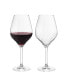 Фото #1 товара Holmegaard Cabernet Lines 17.6 oz Red Wine Glasses, Set of 2