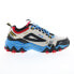 Фото #3 товара Fila Oakmont Trail 1JM01258-057 Mens Gray Leather Athletic Hiking Shoes 7.5