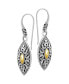 Фото #3 товара Angel Eyes Earrings in Sterling Silver