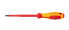 Фото #2 товара Отвертка Knipex с изолирующей ручкой - 262 мм - 105 г - Красно-желтая