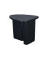 Tapered Tabletop Side Table(Black)