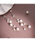 ფოტო #3 პროდუქტის Women's White Drop Earrings