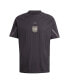 Фото #1 товара Men's Black LAFC 2024 Travel Raglan T-shirt