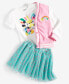 Фото #2 товара Toddler Girls Varsity Cardigan Jacket, Created for Macy's