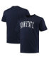 Men's Navy Penn State Nittany Lions Big and Tall Arch Team Logo T-shirt