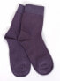 Фото #2 товара Женские однотонные осенние фиолетовые носки