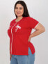 Фото #4 товара T-shirt-LK-TS-506819.74P-czerwony