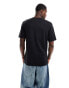 River Island studio slim t-shirt in black