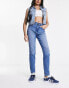 Фото #6 товара Wrangler high rise skinny jean in light blue