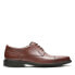 Фото #2 товара Bostonian Wenham Cap Mens Brown Wide Oxfords & Lace Ups Cap Toe Shoes