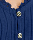 ფოტო #2 პროდუქტის Women's Lace-Trim Short-Sleeve Rib-Knit Top, Created for Macy's