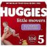 Фото #1 товара Huggies Little Movers Baby Disposable Diapers - Size 5 - 104ct