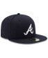 Фото #3 товара Atlanta Braves Authentic Collection 59FIFTY Fitted Cap