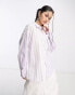 Cotton:On 'dad' shirt in light lilac