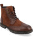 Фото #1 товара Men's Virgil Tru Comfort Foam Wingtip Lace-Up Ankle Boots