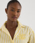 ფოტო #3 პროდუქტის Women's Cotton Striped Shirt